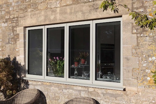 Aluminium Flush Sash Window