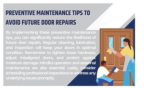 maintenence tips for doors
